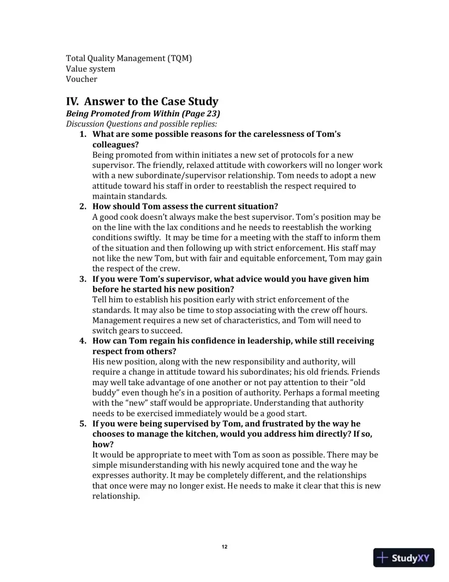 Exploring the Hospitality Industry, 4th Edition Class Notes, page 15