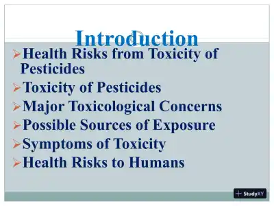 Public Safety Awareness About �Toxicity Of Pesticides� - Page 3 preview image