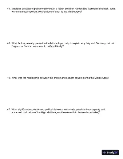 Palmer, A History of Europe in the Modern World, 11th Edition Test Bank - Page 10 preview image