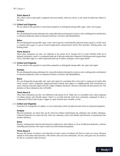 Solution Manual For Chemistry: An Atoms-Focused Approach, 3rd Edition - Page 13 preview image