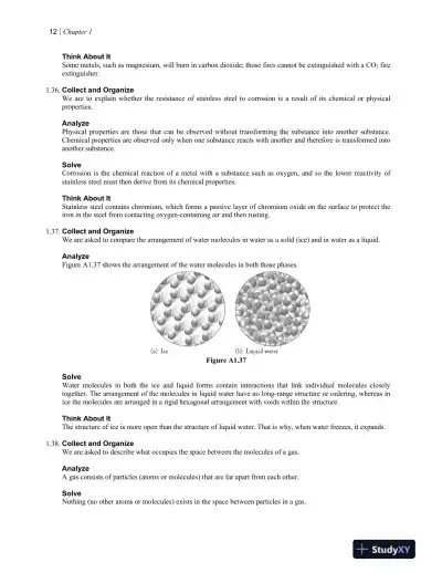 Solution Manual For Chemistry: An Atoms-Focused Approach, 3rd Edition - Page 15 preview image