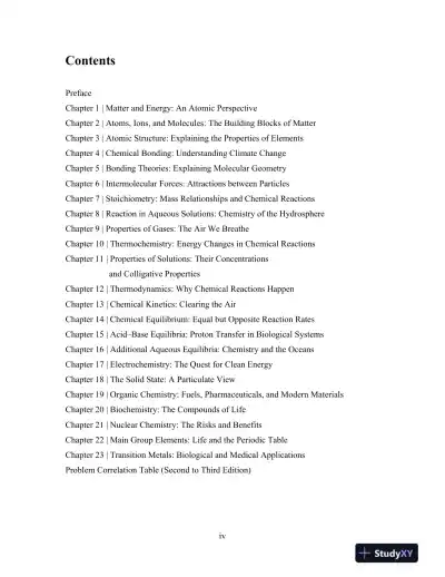 Solution Manual For Chemistry: An Atoms-Focused Approach, 3rd Edition - Page 3 preview image
