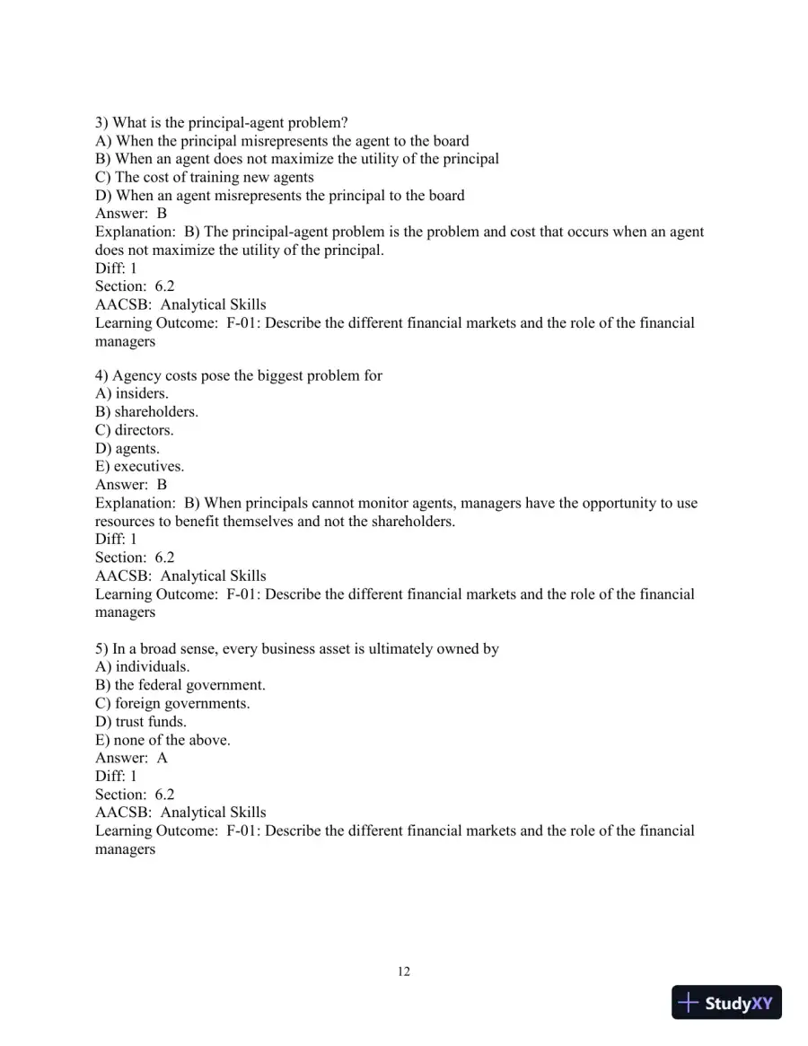 Test Bank for Corporate Finance Online, 2nd Edition, page 13
