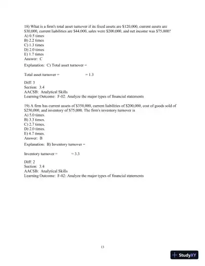 Test Bank for Corporate Finance Online, 2nd Edition - Page 30 preview image