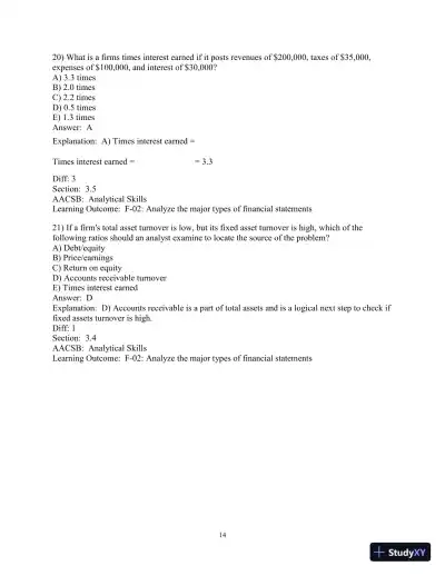 Test Bank for Corporate Finance Online, 2nd Edition - Page 31 preview image