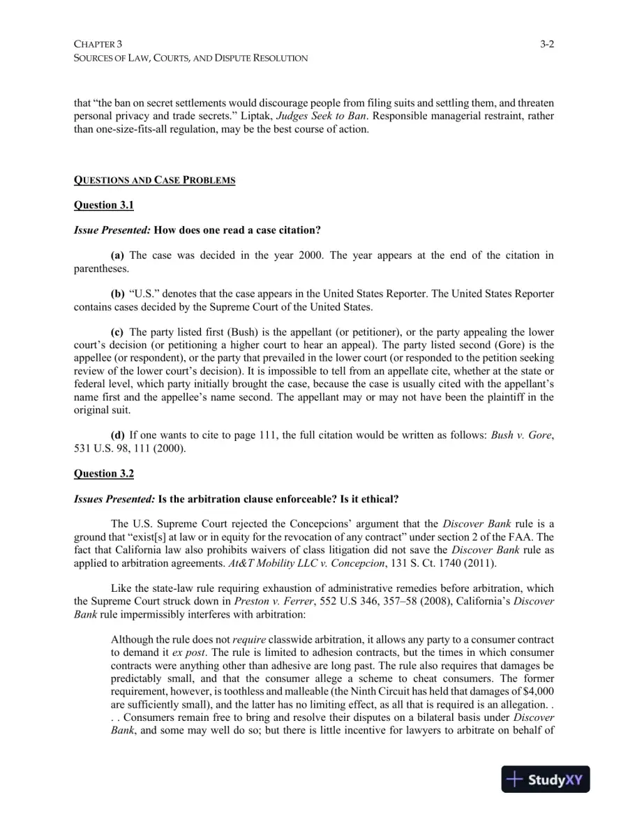 Managers and the Legal Environment: Strategies for the 21st Century, 8th Edition Solution Manual, page 16