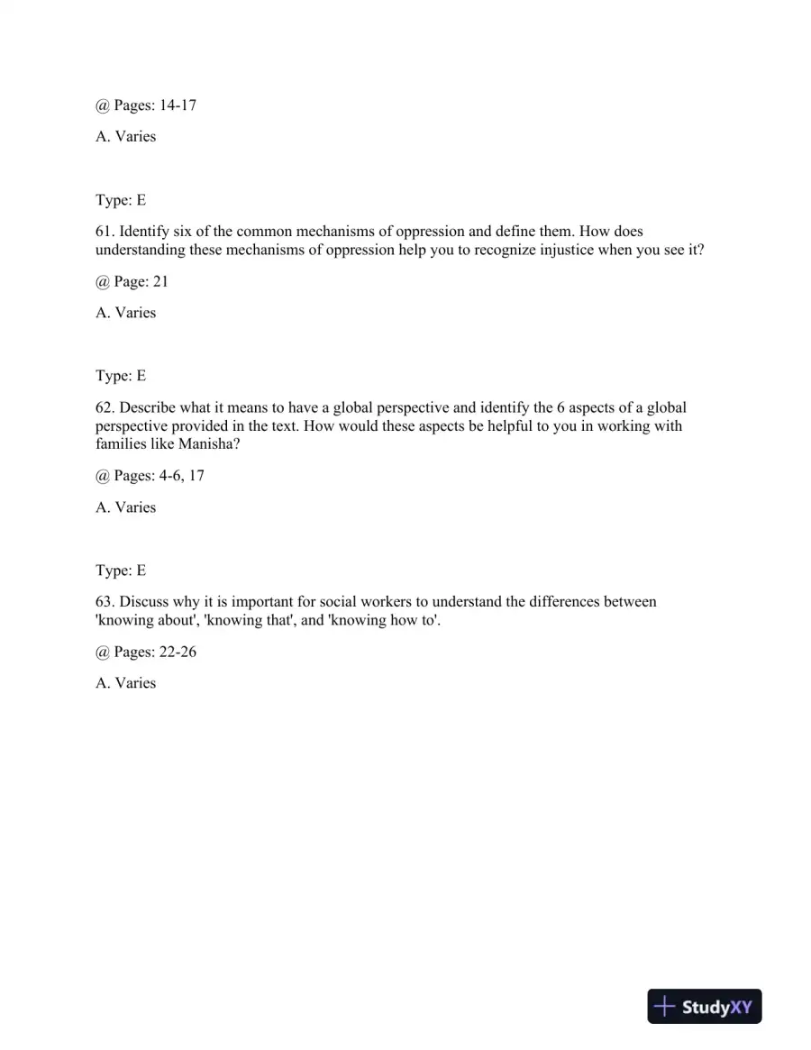 Dimensions of Human Behavior: Person and Environment Fifth Edition Test Bank, page 16
