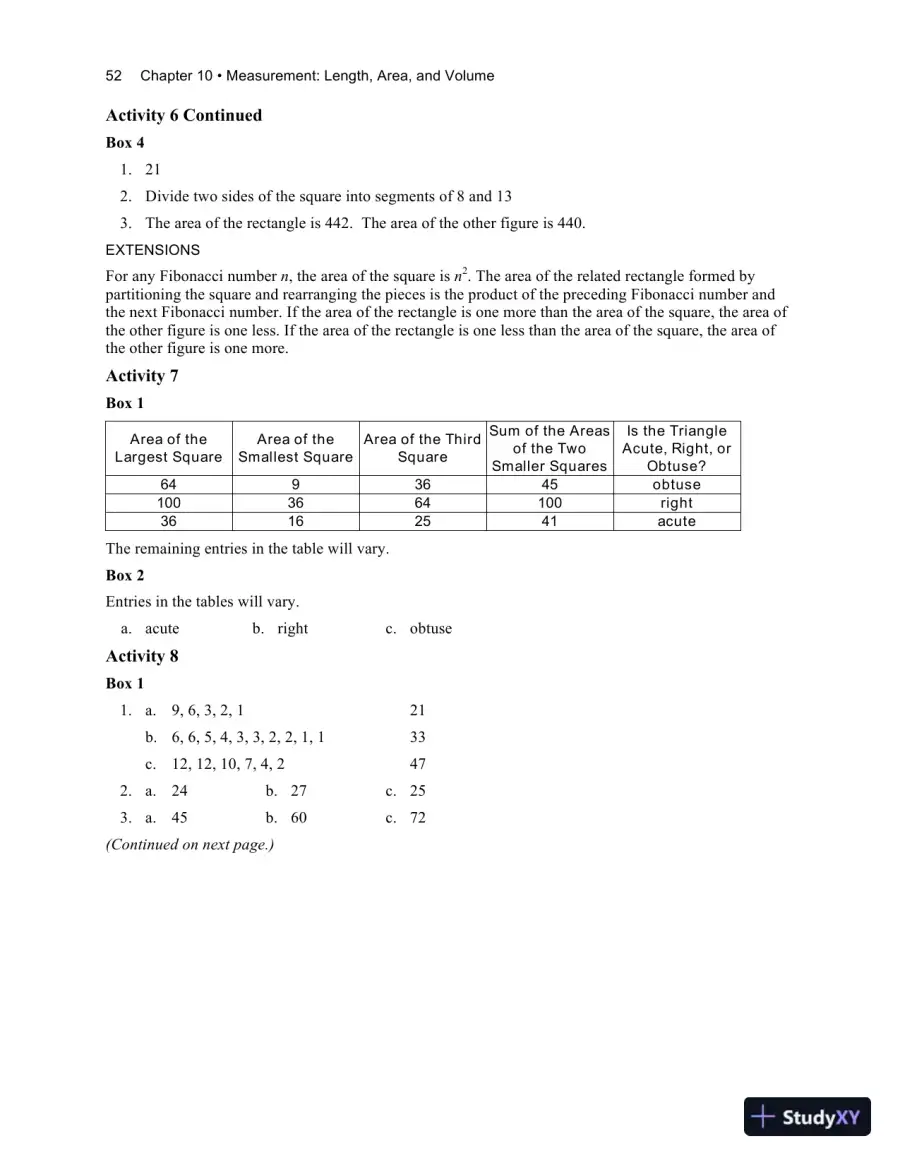 Solution Manual for Mathematical Reasoning for Elementary Teachers, 7th Edition, page 14