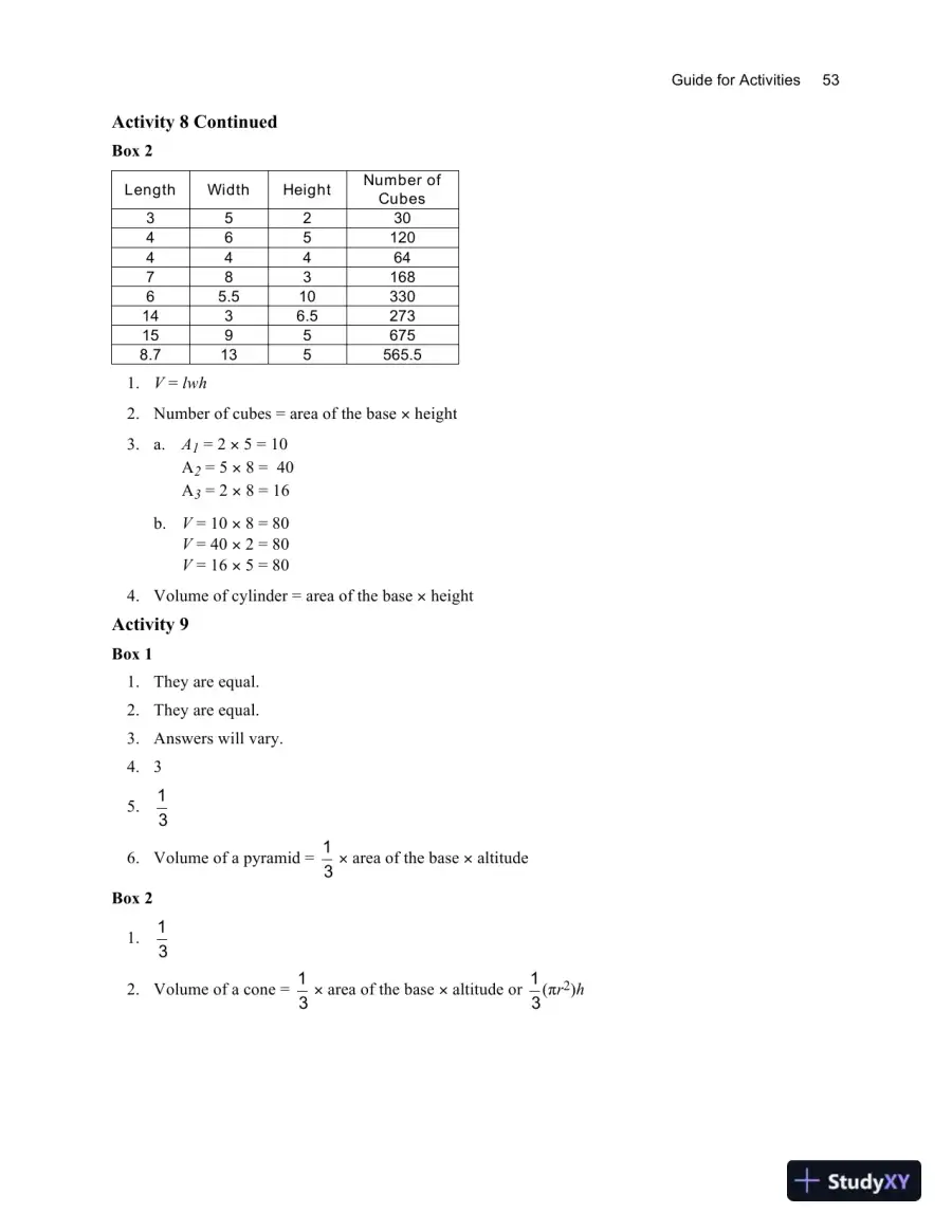 Solution Manual for Mathematical Reasoning for Elementary Teachers, 7th Edition, page 15