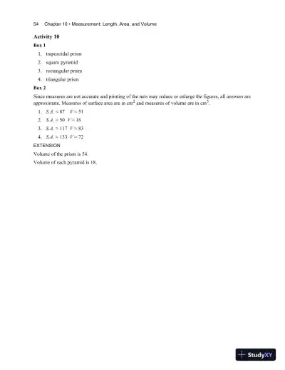Solution Manual for Mathematical Reasoning for Elementary Teachers, 7th Edition - Page 16 preview image