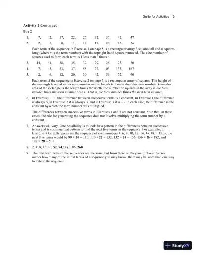 Solution Manual for Mathematical Reasoning for Elementary Teachers, 7th Edition - Page 4 preview image