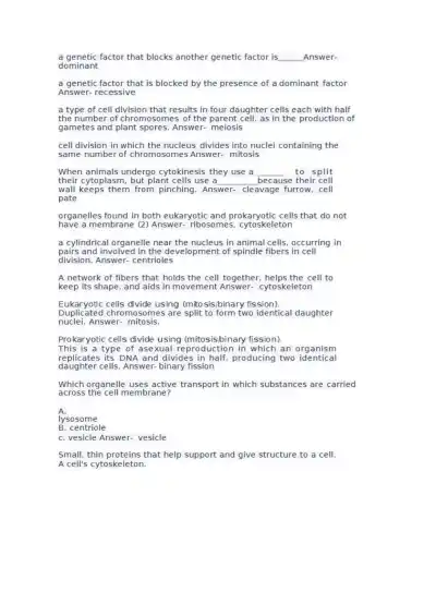 2023 BIOL ATI TEAS - Page 3 preview image