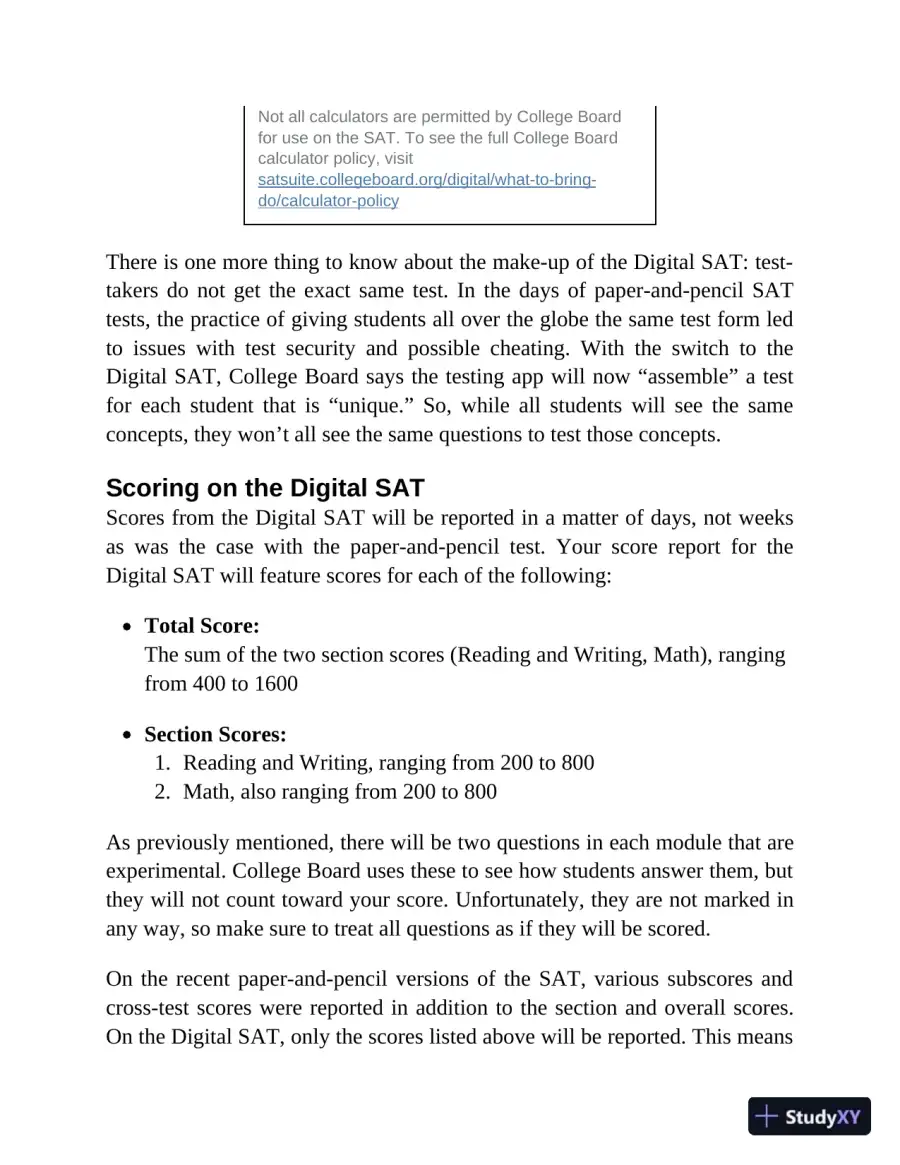 Princeton Review Digital SAT Premium Prep, 2024 : 4 Practice Tests + Online Flashcards + Review and Tools (2023), page 29