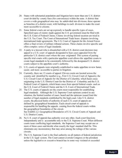 Lecture Notes for Introduction to Law, 7th Edition - Page 18 preview image