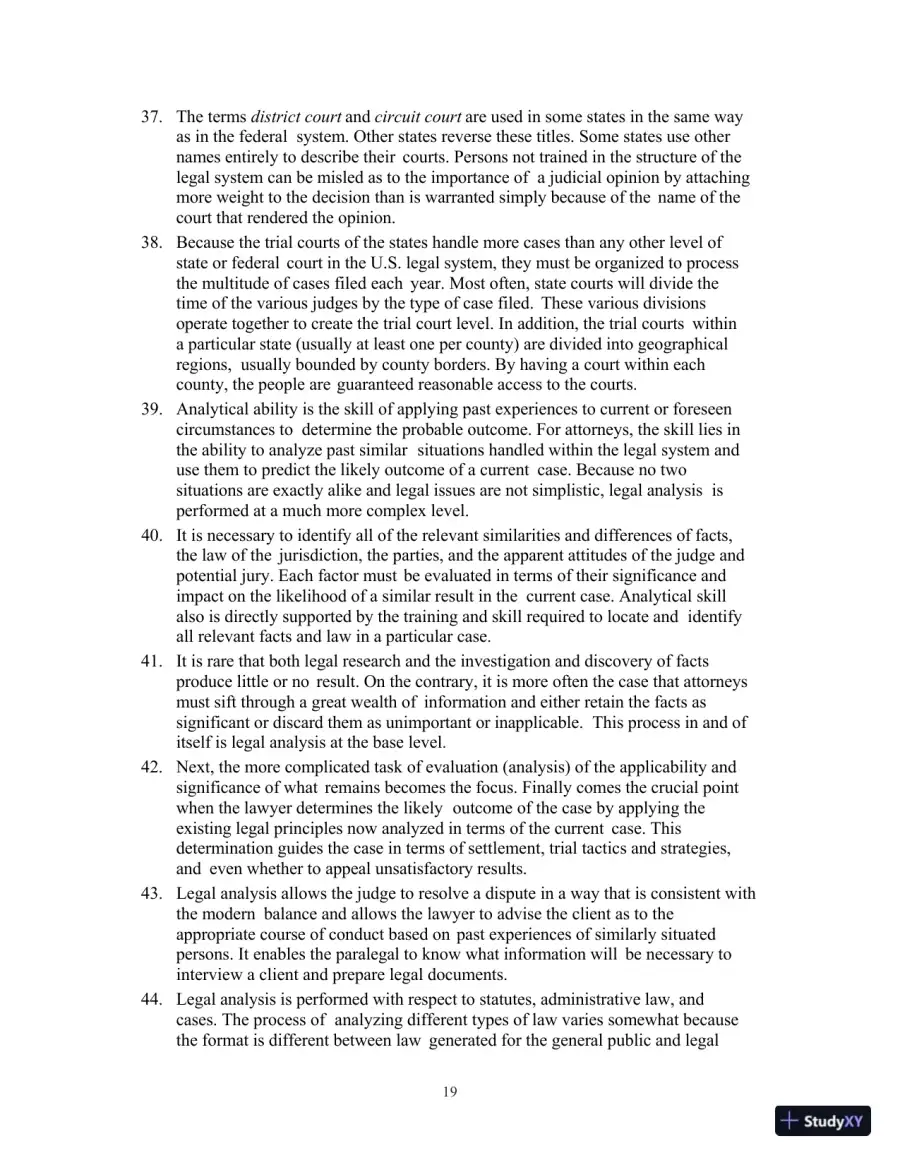 Lecture Notes for Introduction to Law, 7th Edition, page 20