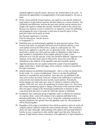 Lecture Notes for Introduction to Law, 7th Edition - Page 21 preview image