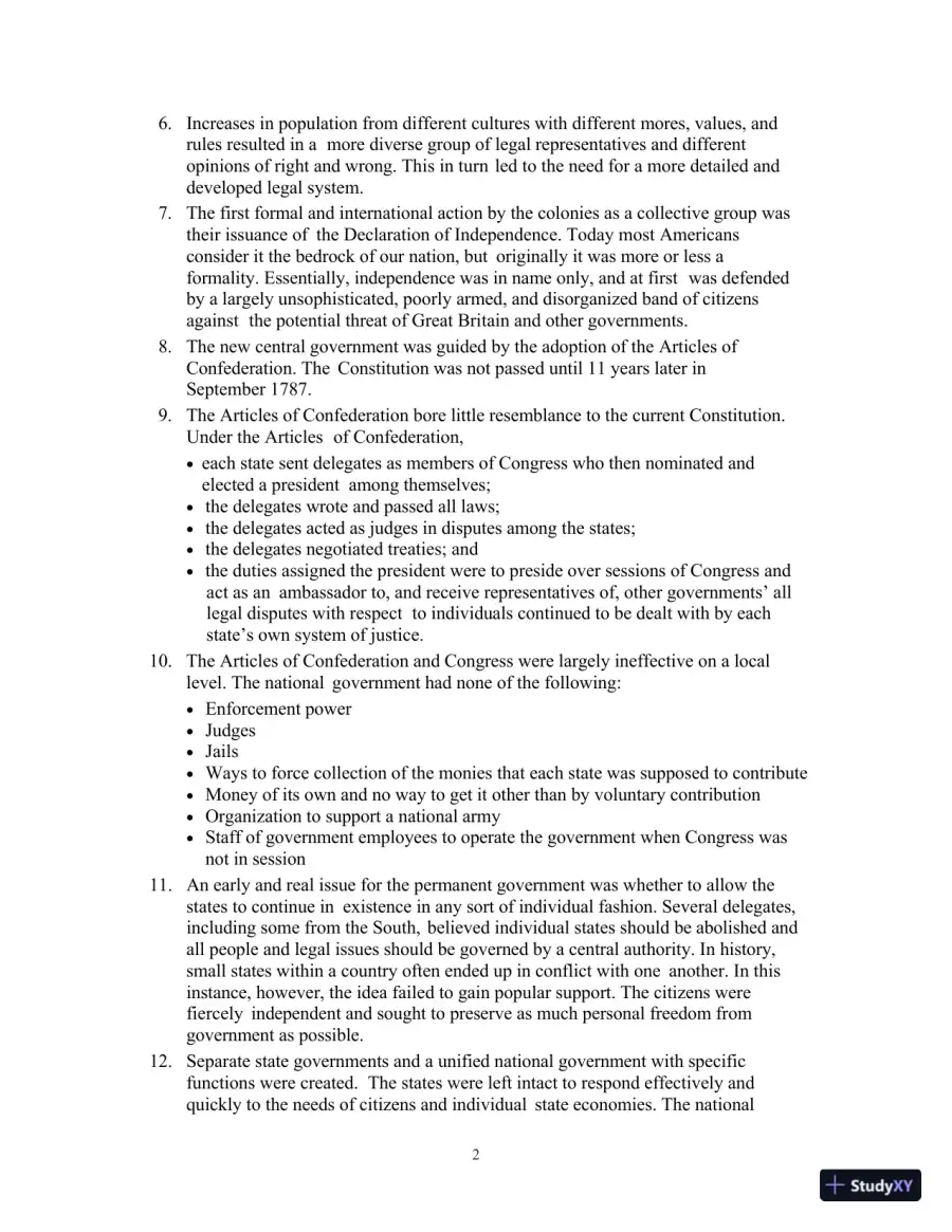 Lecture Notes for Introduction to Law, 7th Edition, page 3