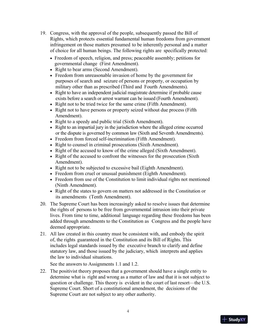 Lecture Notes for Introduction to Law, 7th Edition, page 5
