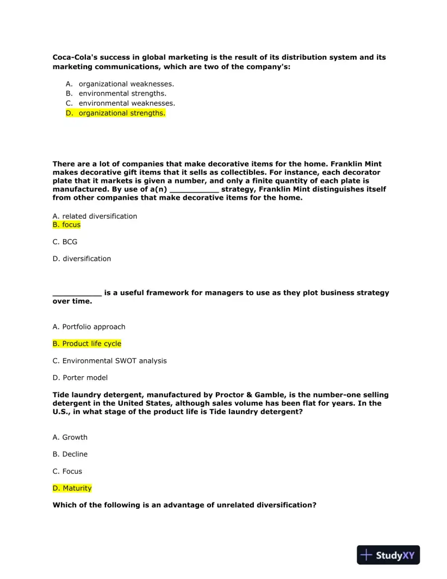 Strategic Management and Organizational Change: Key Concepts and Decision-Making Processes, page 3