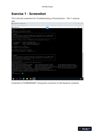 Lecture Notes for CompTIA Cloud+ Guide to Cloud Computing: Networking, 1st Edition - Page 16 preview image