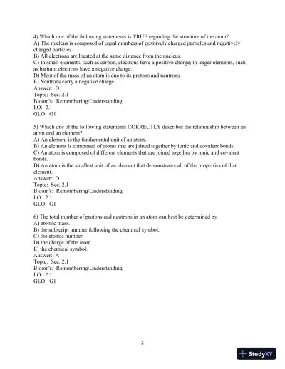 Human Biology: Concepts And Current Issues, 8th Edition Test Bank - Page 27 preview image