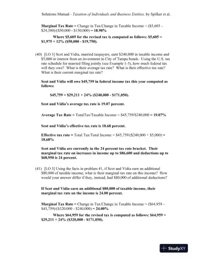 Solution Manual For McGraw-Hill's Taxation of Individuals and Business Entities 2021 Edition, 12th Edition - Page 14 preview image