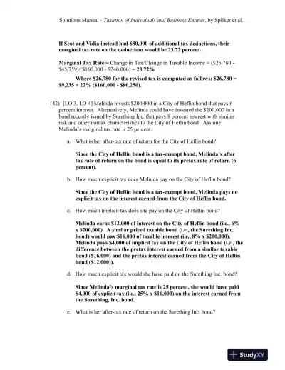 Solution Manual For McGraw-Hill's Taxation of Individuals and Business Entities 2021 Edition, 12th Edition - Page 15 preview image