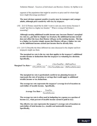 Solution Manual For McGraw-Hill's Taxation of Individuals and Business Entities 2021 Edition, 12th Edition - Page 4 preview image
