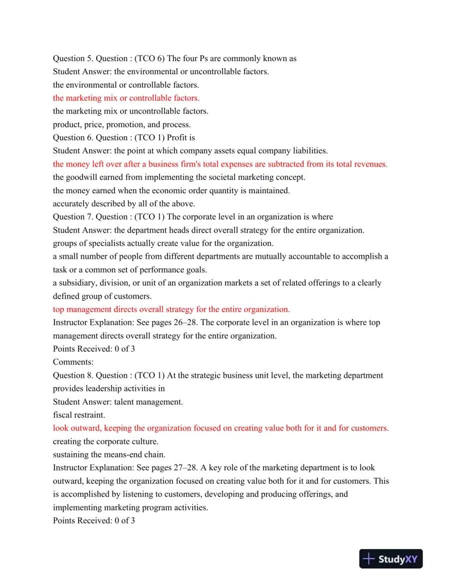 Devry BUS319 Week 2 Quiz 1, page 3