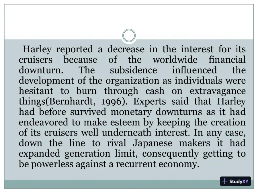 Strategy Of Harley-Davidson, page 4