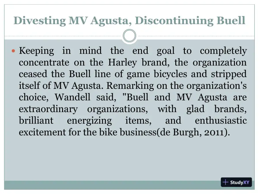 Strategy Of Harley-Davidson, page 6