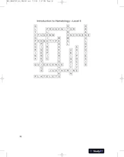 Solution Manual for Clinical Laboratory Hematology, 2nd Edition - Page 16 preview image