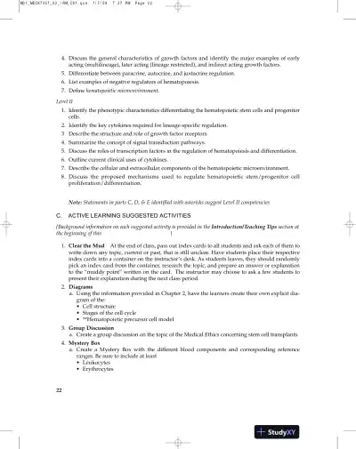 Solution Manual for Clinical Laboratory Hematology, 2nd Edition - Page 6 preview image