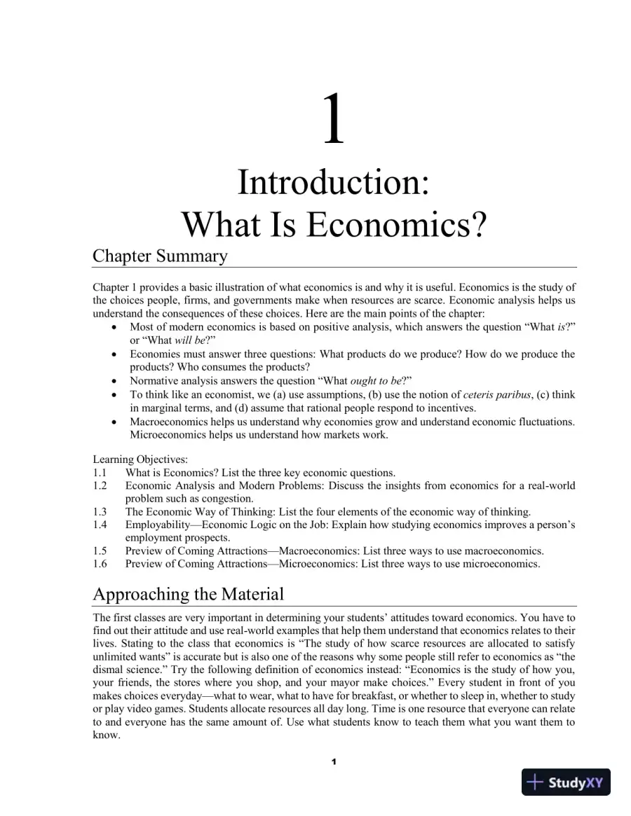 Solution Manual for Macroeconomics: Principles, Applications, and Tools, 10th Edition, page 4