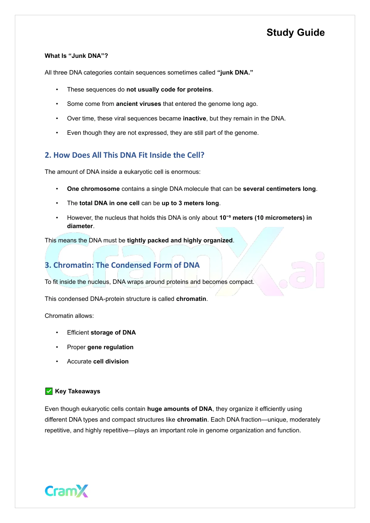 Biochemistry-II - Eukaryotic Genes - Page 2 preview image