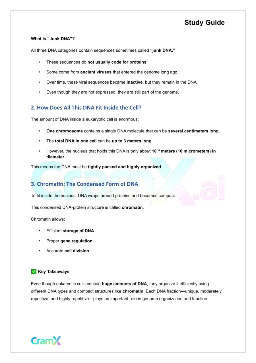 Biochemistry-II - Eukaryotic Genes, page 2