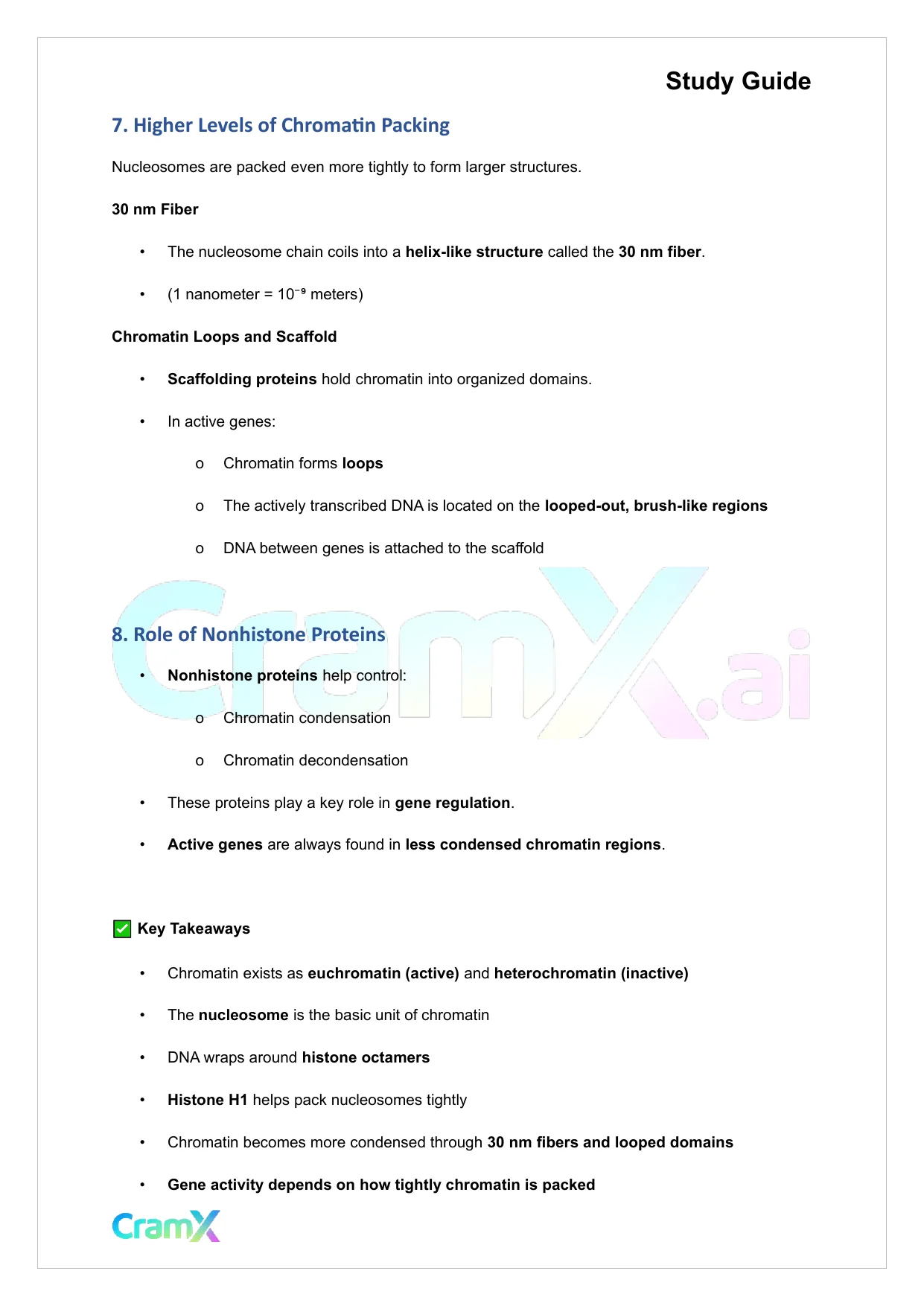 Biochemistry-II - Eukaryotic Genes - Page 6 preview image