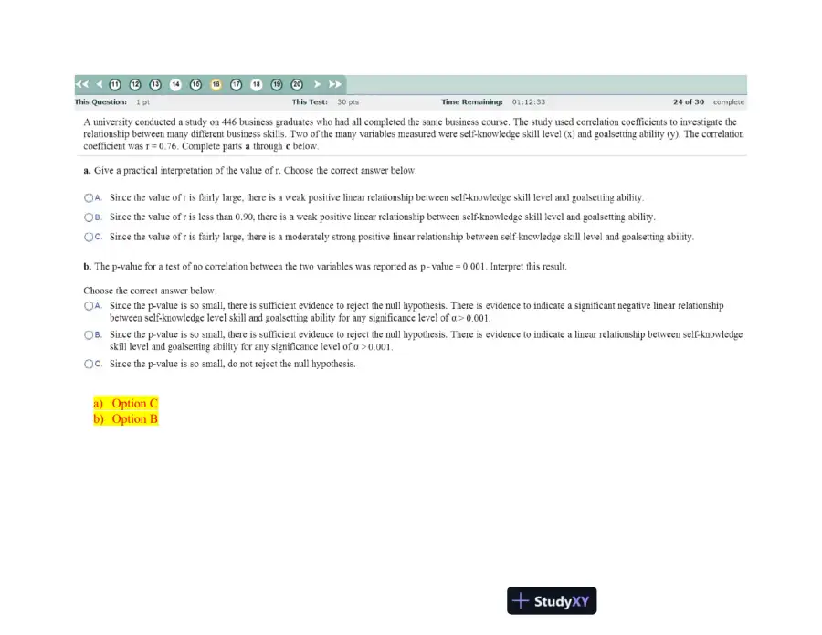 Statistical Analysis of Proportions, Correlation, and Hypothesis Testing in Various Contexts, page 4