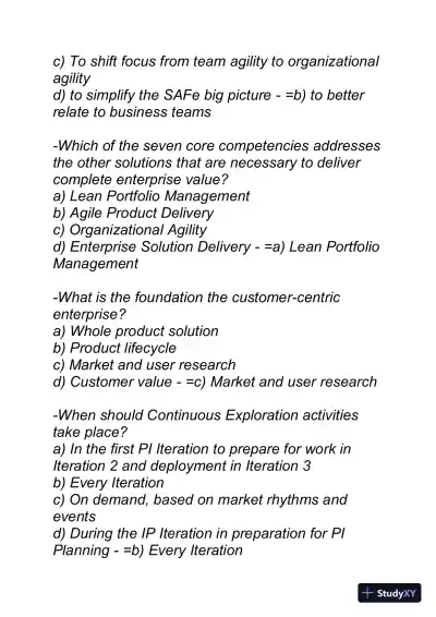 Management Safe Practitioner Exam With Answers (236 Solved Questions) - Page 3 preview image
