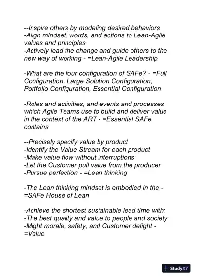 Management Safe Practitioner Exam With Answers (236 Solved Questions) - Page 6 preview image