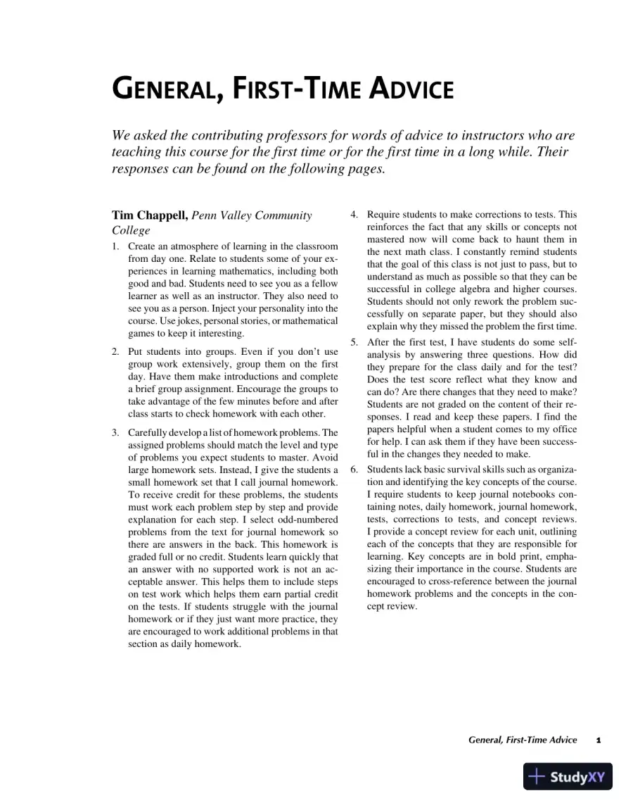 Solution Manual for Intermediate Algebra, 9th Edition, page 4