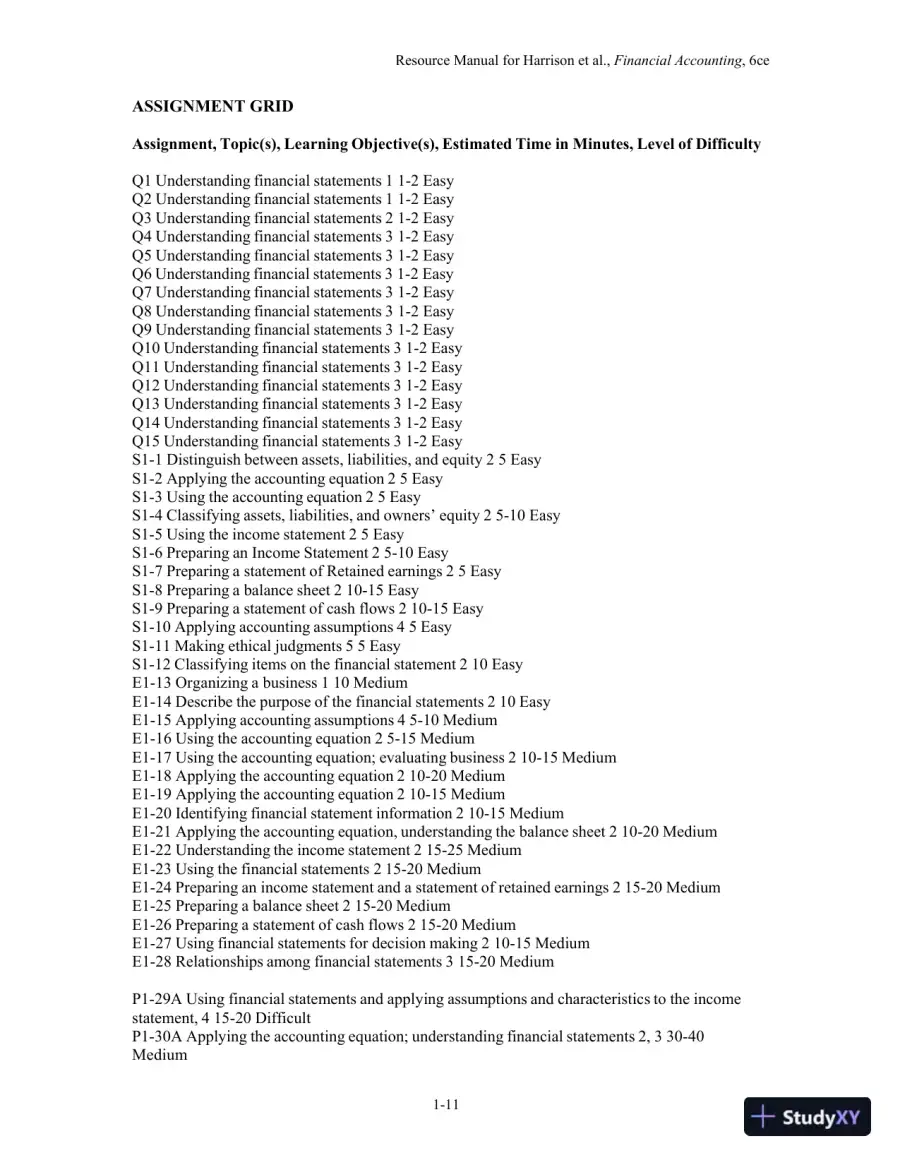 Financial Accounting, Sixth Canadian Edition Solution Manual, page 13