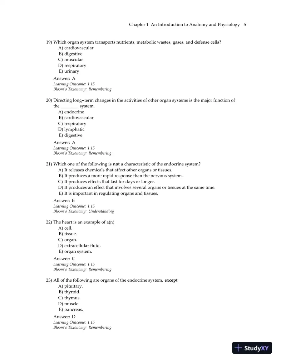 Visual Anatomy and Physiology 3rd Edition Test Bank, page 8