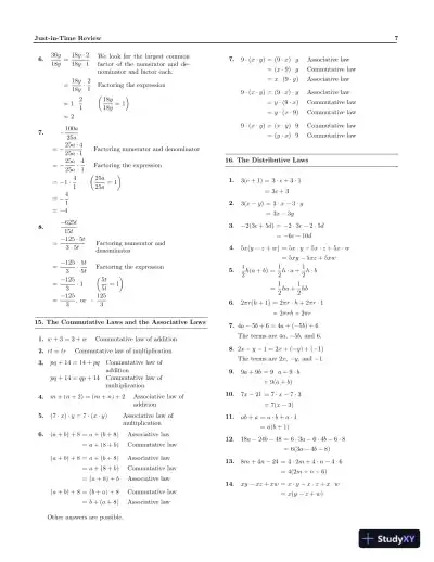 Solution Manual For Intermediate Algebra, 13th Edition - Page 10 preview image