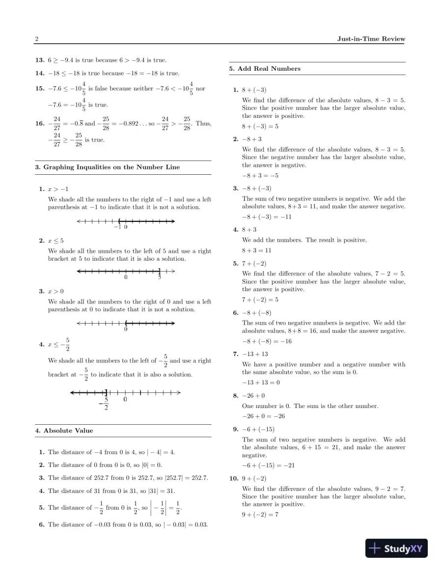 Solution Manual For Intermediate Algebra, 13th Edition, page 5