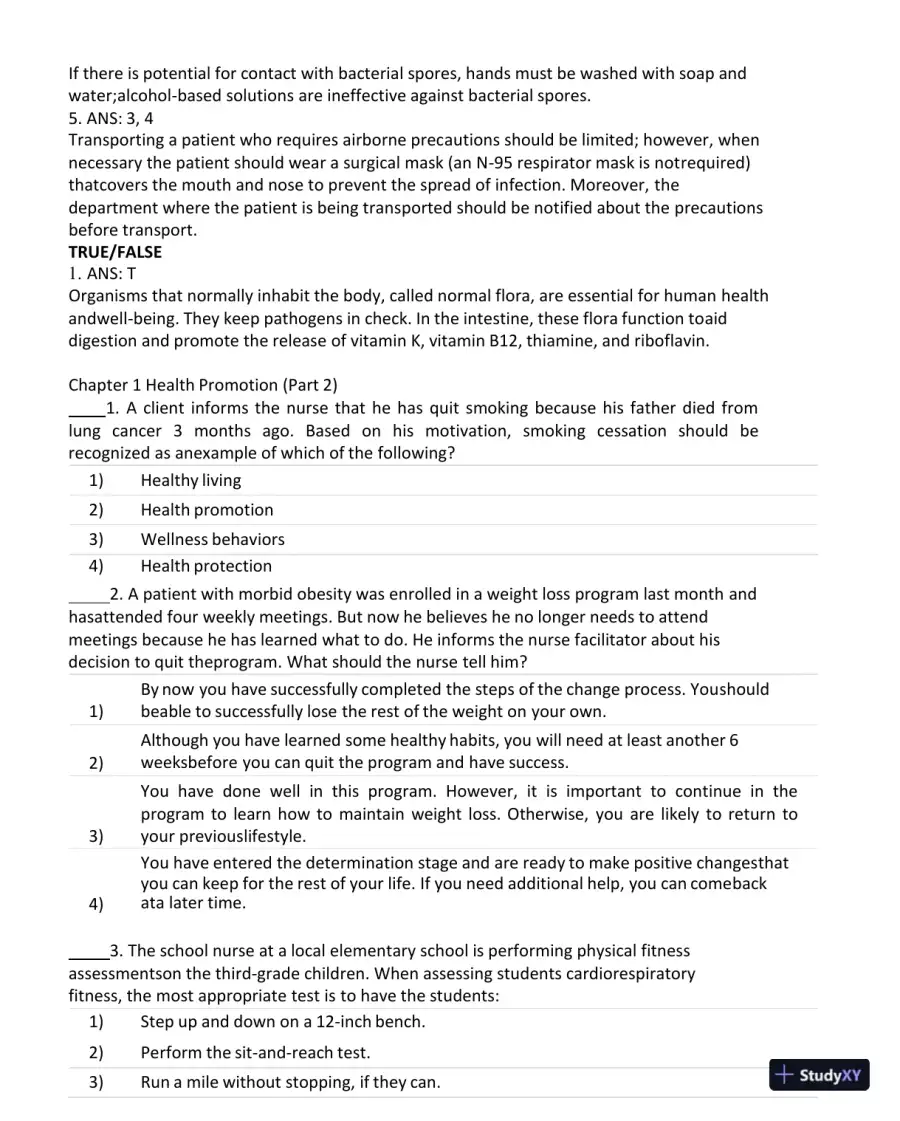 Test Bank for Current Medical Diagnosis and Treatment 2023 (Ie), 62nd Edition (Chapters 27), page 14