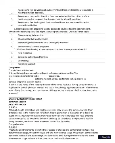 Test Bank for Current Medical Diagnosis and Treatment 2023 (Ie), 62nd Edition (Chapters 27) - Page 18 preview image