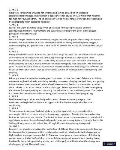 Test Bank for Current Medical Diagnosis and Treatment 2023 (Ie), 62nd Edition (Chapters 27) - Page 20 preview image