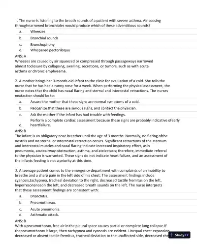 Test Bank for Current Medical Diagnosis and Treatment 2023 (Ie), 62nd Edition (Chapters 27) - Page 24 preview image