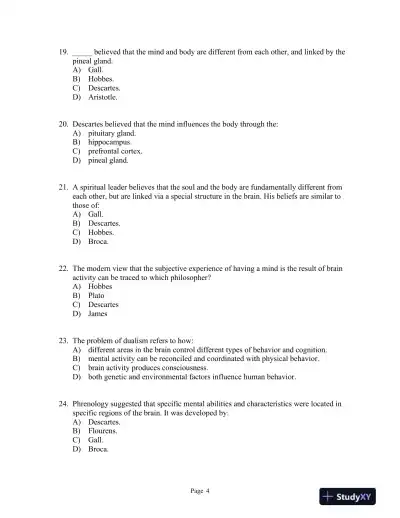 Psychology Third Edition Test Bank - Page 11 preview image